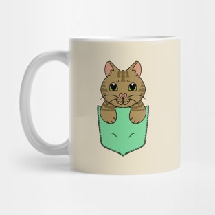 Kitty in the Pocket Mug